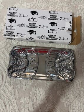 Arthur Court U of Alabama Bama DiscontinuedTray NWT Roll Tide Crimson gifts